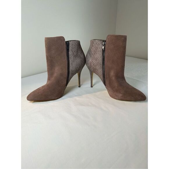 Steve Madden women’s pointed toe suede/leather stiletto bootie size 11. #5-0171 - Picture 6 of 9